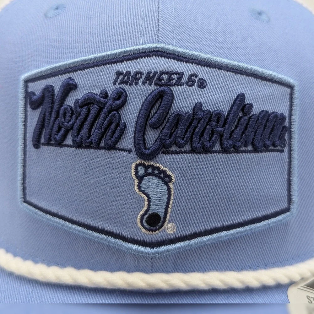 New Era UNC‎ Tar Heels North Carolina 9SEVENTY Snap Back Trucker Hat Blue White
